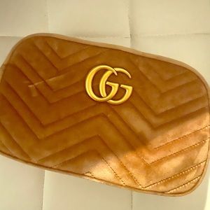Suede Gucci Marmont Bag
